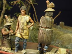 Fulvio 'jumanji' PAGLIETTINI - diorama autocostruito Haida - The Vikings of the West Coast - vista  complessiva 2 